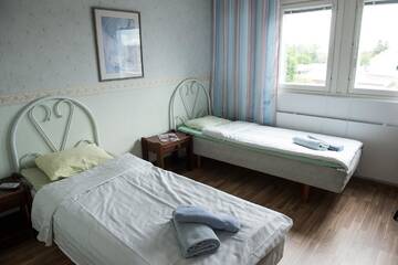 Фото номера Двухместный номер с 1 кроватью Отель Hotelli Koskenniska г. Форсса 4