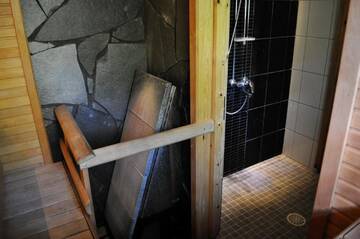 Фото номера Коттедж с сауной и 4 спальнями Дома для отпуска Hevossilta г. Форсса 9